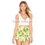 Deep Cut Wholesale Two Piece Sweat Shorts and Crop Top for Women thumbnail-3