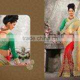 Terrific Black & Ash Color Combination Blooming Bliss Designer Sarees Collections thumbnail-2