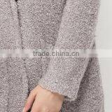 Newest Ladies v Neck Long Sweater Cardigan With Pockets thumbnail-6