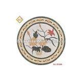 Flowers Marble Mosaic Medallion - [China Mainlandl]Yunfu HuanJian Stone Ltd. thumbnail-1