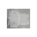 Color Printed Corrugated Box With Plastic Handle thumbnail-2