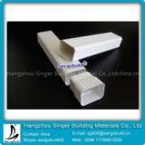 Nigeria Hot Sale PVC down pipes and rain gutter profile