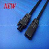 AMP 2pins Snap in Lock Led Connectors AC Extension Plug Male to Female Plug Cable thumbnail-3