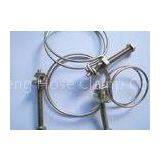 Safty 201 Stainless Steel W4 M6 Screw Double Wire Hose Clamps 40 - 45mm thumbnail-1