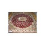 Persian Hand Knotted Silk Carpet thumbnail-1
