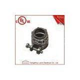 Flexible Conduit Straight Squeeze Connector Electrical Zinc Die Casting UL Approvals thumbnail-1