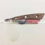 Straight Edge Barber Shaving Razor Wooden Handle thumbnail-2