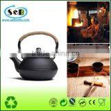 Cast Iron Teapot With Trivet Food Grade thumbnail-3