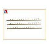 Brass 14 Outlet Fuel Gas Distributors For CNC Flame Cutting Machine Avoid Leakage