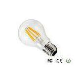 630lm 6W Dimmable LED Filament Bulb Globe Shaped Led Light Bulbs For Bedroom