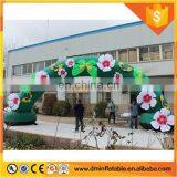 Best Quality Hot Selling Cheap Inflatable Arch Door With Flower
