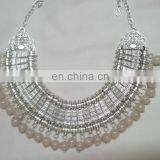 Tribal Style Latest Design Coin Weave Necklace Trendy Style 2015 thumbnail-1