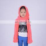 Winter Warm Women's Hoodie Gloves Pocket Earflap Hat Long Scarf Shawl Snood Wraps High Quality