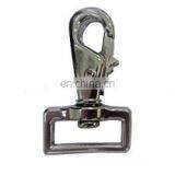 Zinc Alloy Swivel Square Loop Clip Bolt Snap Hook for Dog Leash thumbnail-1