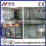 Meeting Room/Office Clear Toughened Glass Partition Price