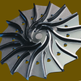 CD4M Titanium Durco Mark III Series Pump Parts Impeller for ANSI Pumps thumbnail-2
