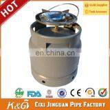 Factory Supply Ghana Nigeria 6kg Steel Material LPG Gas Cylinder With Gas Burner thumbnail-1