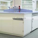 Qualified Steel Laboratory Furniture Island Table With Drawers CE Approved