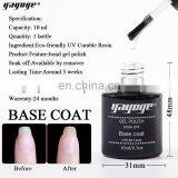 Yayoge Nail Soak off Base Top Coat Gel thumbnail-4