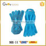 Japanese Cheap Cotton Gel Finger Injinji NylonYoga Five Split Toe Socks With Rubber Grips thumbnail-1