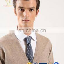 New Fashion Cashmere Cardigan Sweaters V Neck Cashmere Cardigan for Men thumbnail-3