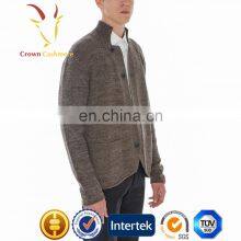 Boutique 100% Cashmere Cardigan Sweater Mongolia for Man thumbnail-4