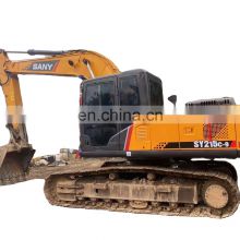 2021 Hot Sale Cheap Price CE Good Quality Second Navvy SY215C-9  Used Excavator