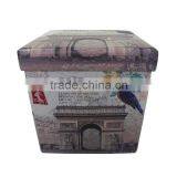 Modern Big Compartment Ottoman Storage thumbnail-3