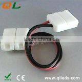 2012 New Item!!!Convenint 10mm Wide LED Strip Connector for 5050 Single Color Led Strips
