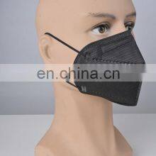 Kn95Mask Black Color Disposable Mascarrillas Kn95 Certificada 5 Ply Ffp2 - Kn95 Medical Face Mask For Adults thumbnail-3