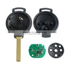 3 Buttons Car Key 433 Mhz PCF7941 Chip Case Fob Remote Key For Smart Fortwo 451 Forfour 2007-2013 Auto Key thumbnail-4
