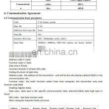 VMS-3002-ZS-N01 Wide Measuring Range Good Linearity Convenient Unoise Sensor Noise Transmitter RS485 Output thumbnail-5