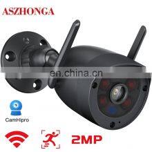 WIFI Wireless 2MP Security IP Camera 4X Digital Zoom CCTV HD Motion Detection Outdoor Surveillance Bullet Cam CamHi APP thumbnail-2