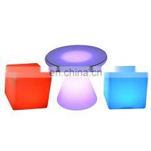 Led Cube Seat Lighting 16 Colors Lounge Led Chair Party Tables Cube Pub Furniture Chair Bar Stool thumbnail-1