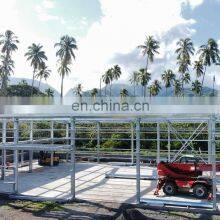 50x80ft Oem/odm 100-150kmh Wind Load Shed Window Steel Structure Building Shanghai Hangar For Sale thumbnail-3
