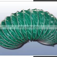 PVC Coated Polyester Vinyl Waterproof Flexible Ventilation Ducting Pipe Air Duct For Underground Project thumbnail-5