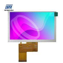 5.0 Inch TN Screen LCD 800x480 Resolution TFT Display With TTL Interface RTP