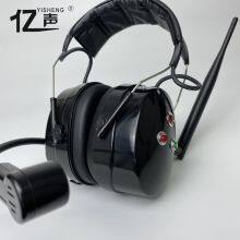 Hands-free Two-way Voice CommunicationsFull Duplex Wireless Noise Reduction Intercom Headset“YISHENG” YS-QSG-9PS Series Lightweight thumbnail-2