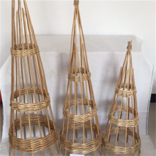 Handmade Peeled Willow Cone