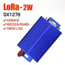 2W LoRa 433MHz rf Transceiver Wireless Module Long Range iot UART RS232 RS485 433 Mhz rf Transmitter Receiver