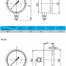 Stainless Steel High Pressure Capsule Pressure Gauge thumbnail-4