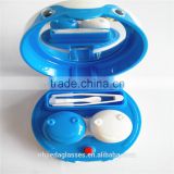 electrical contact cleaner & contact lens container