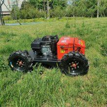 Agricultural Robotic Gasoline Cutting Width 800Mm Remote Operated Robotic Slope Mower thumbnail-3