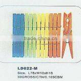 PLASTIC CLOTH PEGS LD022-M1 thumbnail-1