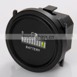Round Battery Indicator for Electric Vehicle Truck Forklift
