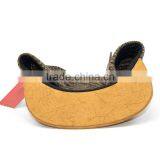 Custom Flat Brim Wool Tweed Fabric 5 Panel Cap thumbnail-5