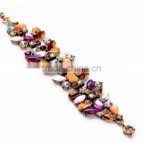 2015 Fashion Vintage New Fashion Bracelets & Bangles Crystal Rhinestone wholesale women bracelet love bangle