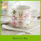 Cartoon Character Mug , Ceramic Mug With Decal, Mugs Cups With Lid thumbnail-1