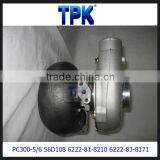 SAA6D108, SAA6D108E-2A TURBOCHARGER 6222-83-8171 thumbnail-3