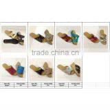 2016 PU Leather High-heeled Platform Slippers Wedge Heels Sandals Female Red White Black Mother Slippers thumbnail-4
